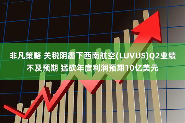 非凡策略 关税阴霾下西南航空(LUVUS)Q2业绩不及预期 猛砍年度利润预期10亿美元