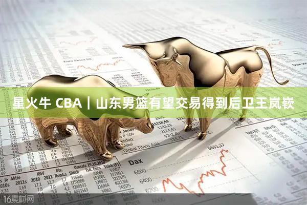 星火牛 CBA｜山东男篮有望交易得到后卫王岚嵚